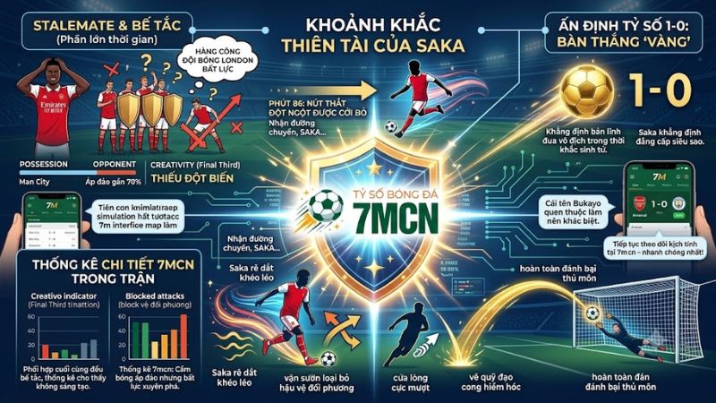 Khoảnh khắc thiên tài của Saka giúp Pháo thủ vượt khó giành 3 điểm Khoảnh khắc thiên tài của Saka giúp Pháo thủ vượt khó giành 3 điểm