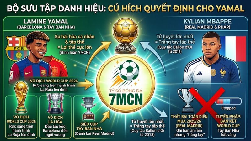 Lamine Yamal vô địch La Liga và World Cup 2026 cùng Tây Ban Nha