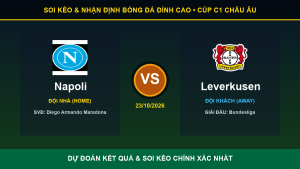 Nhận định phân tích trận Napoli và Leverkusen ngày 23/10/2026