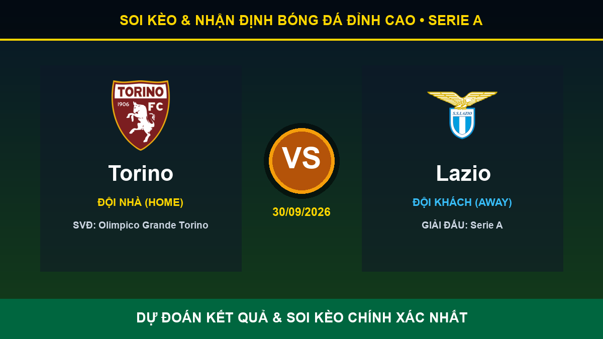 nhận định phân tích trận Torino và Lazio - Banner đối đầu Torino vs Lazio