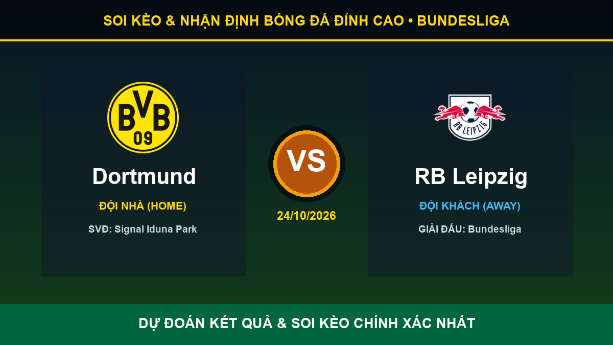 soi kèo 7M trận Dortmund và RB Leipzig - Banner đối đầu Dortmund vs RB Leipzig